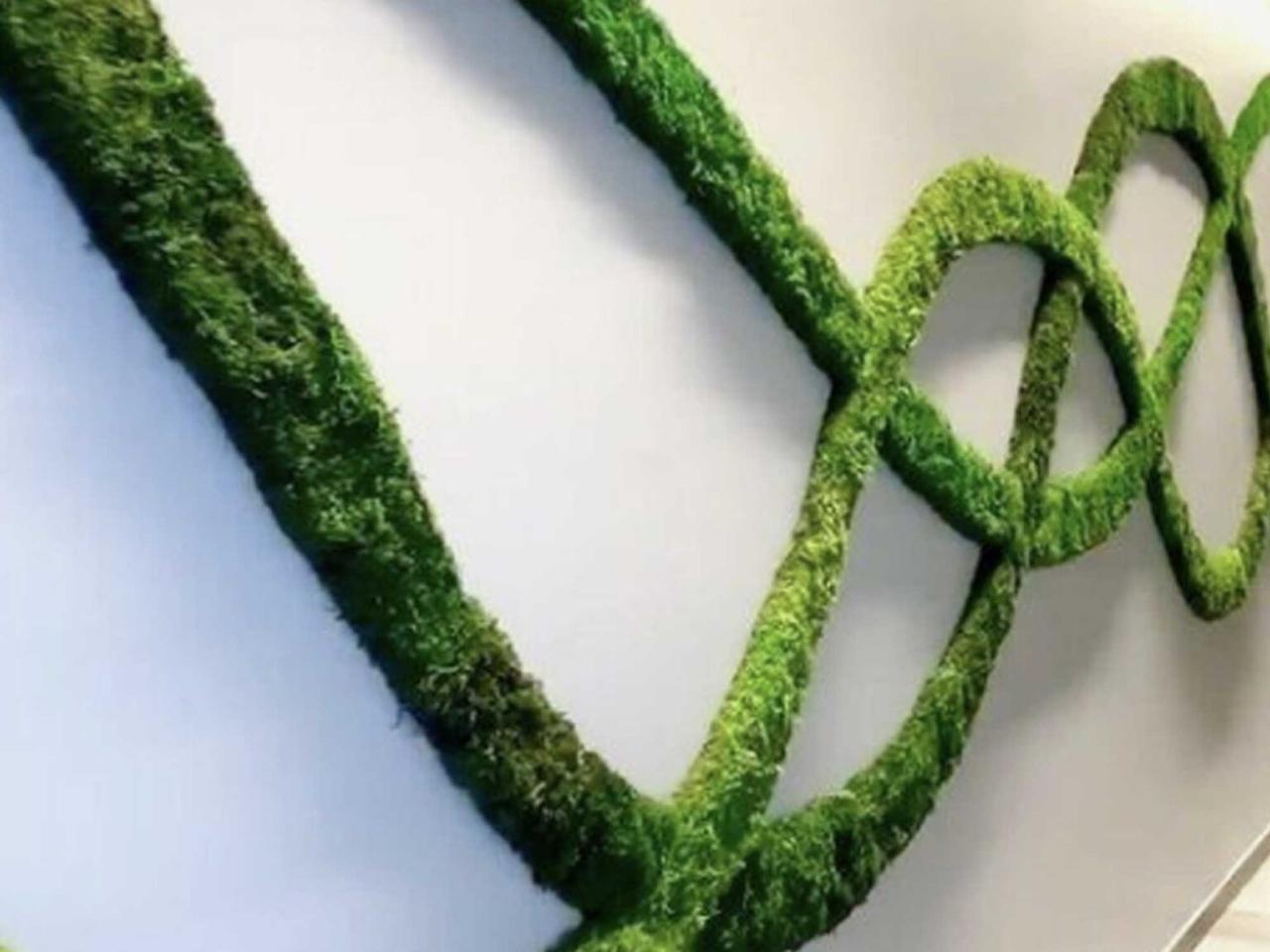 Moss Green Wall