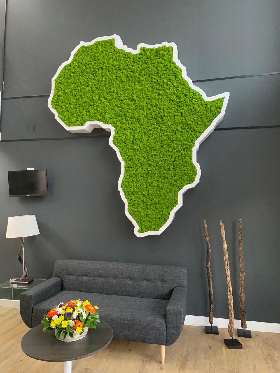 Moss Green Wall