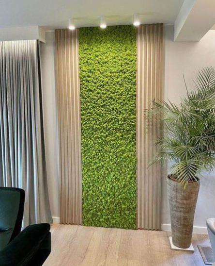 Moss Green Wall